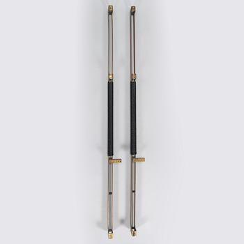 Touko Saari, dörrhandtag, ett par, beställningsarbete 1969.