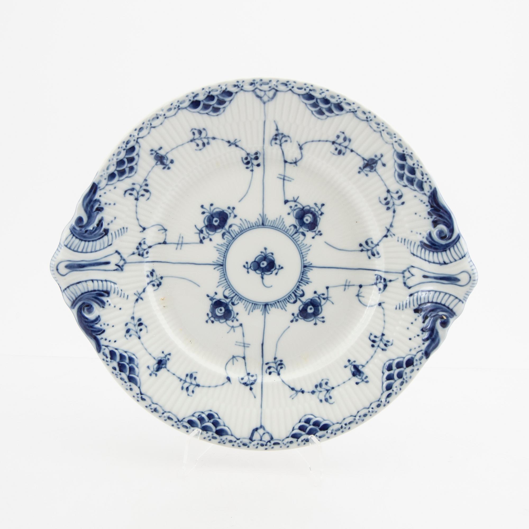 Servis 21 dlr Musselmalet halvblonde  Royal Copenhagen Danmark porslin.