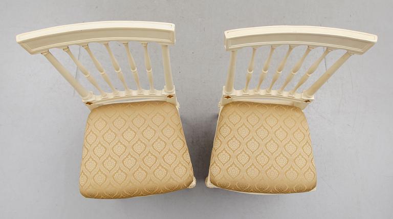 STOLAR, 1 par, gustavianska, 1700-talets slut.