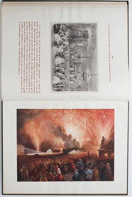 The Magnificent  Coronation Album of Emperor Alexander II and Empress Maria Aleksandrovna 1856.