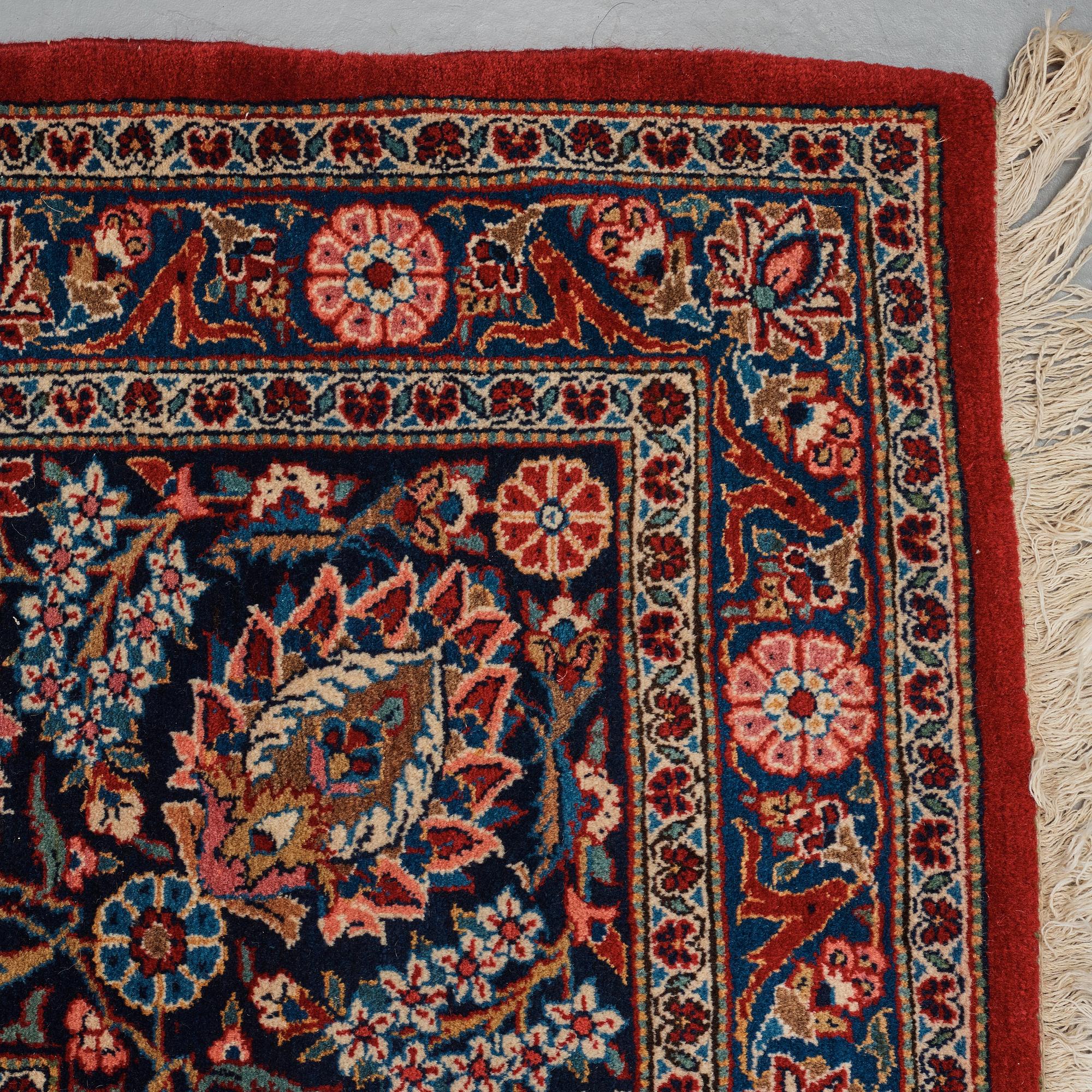 Matta, semiantik Keshan, ca 428,5 x 323,5 cm.