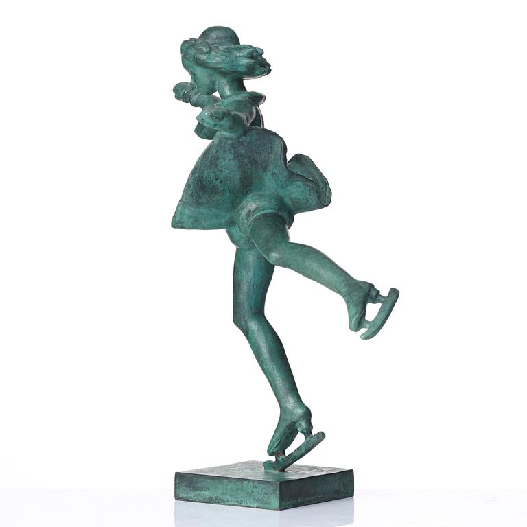 Carl Milles, "Skridskoprinsessan" (=The skater princess).