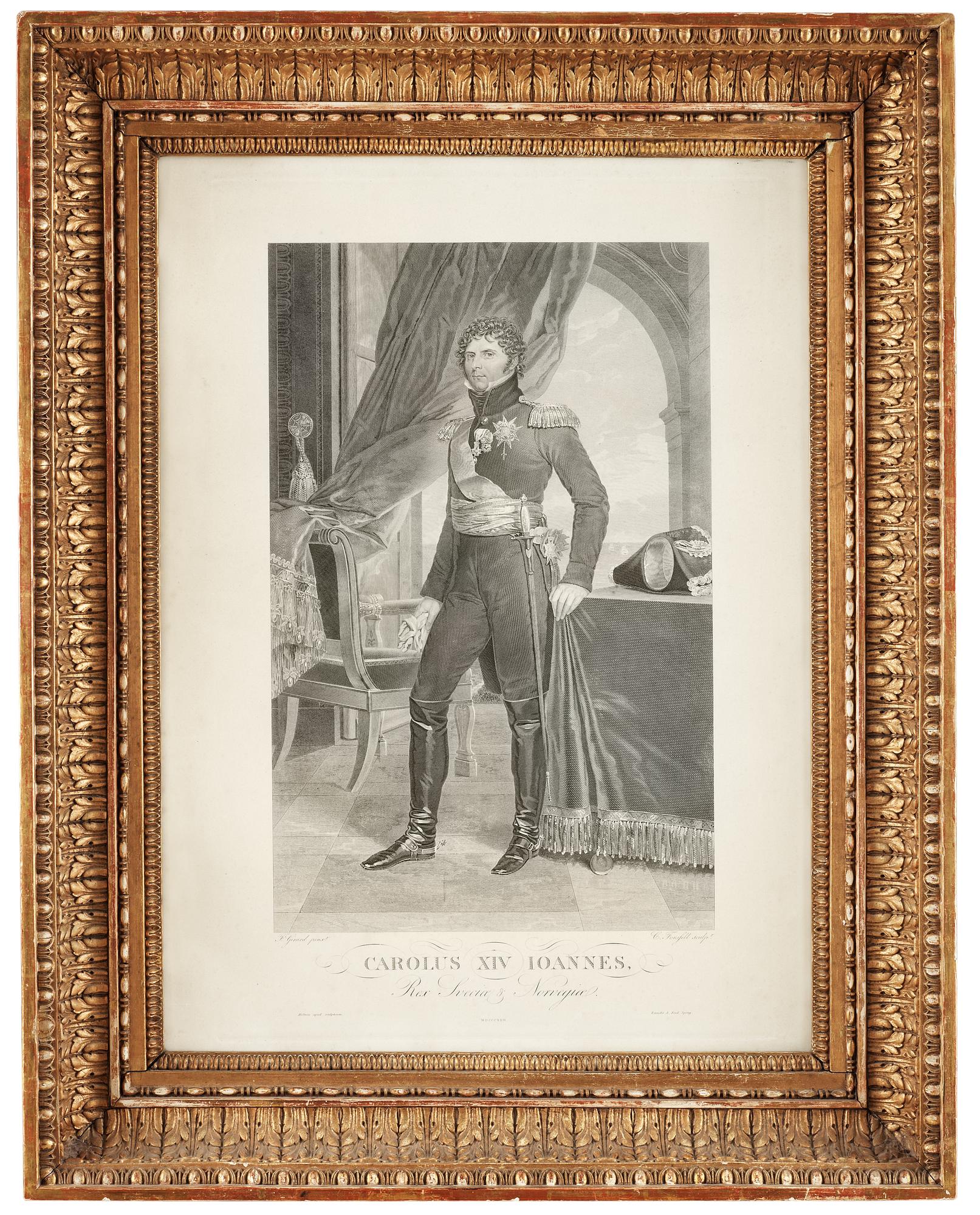 Christian Didrik Forssell, Carolus XIV Johannes, Rex Sveciae & Norwegiae.