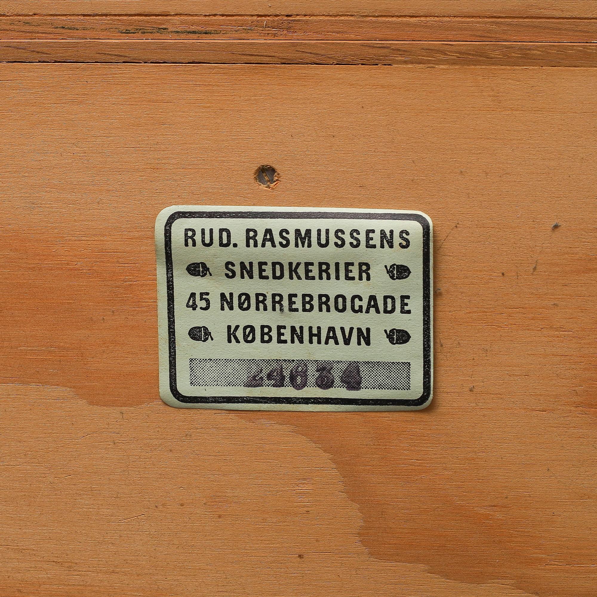 MOGENS KOCH, a 12 piece oak shelf, Rud Rasmussen, Danmark.