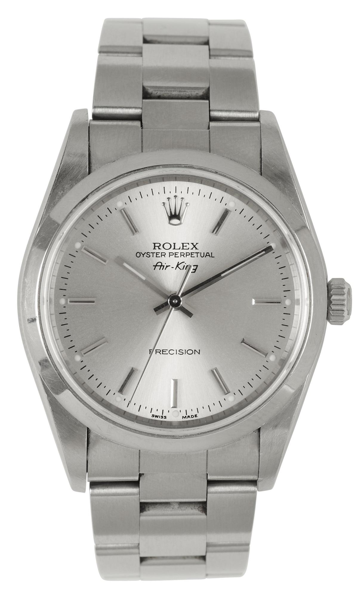 ROLEX, 'Air King Precision', automatisk, stål, 2005.