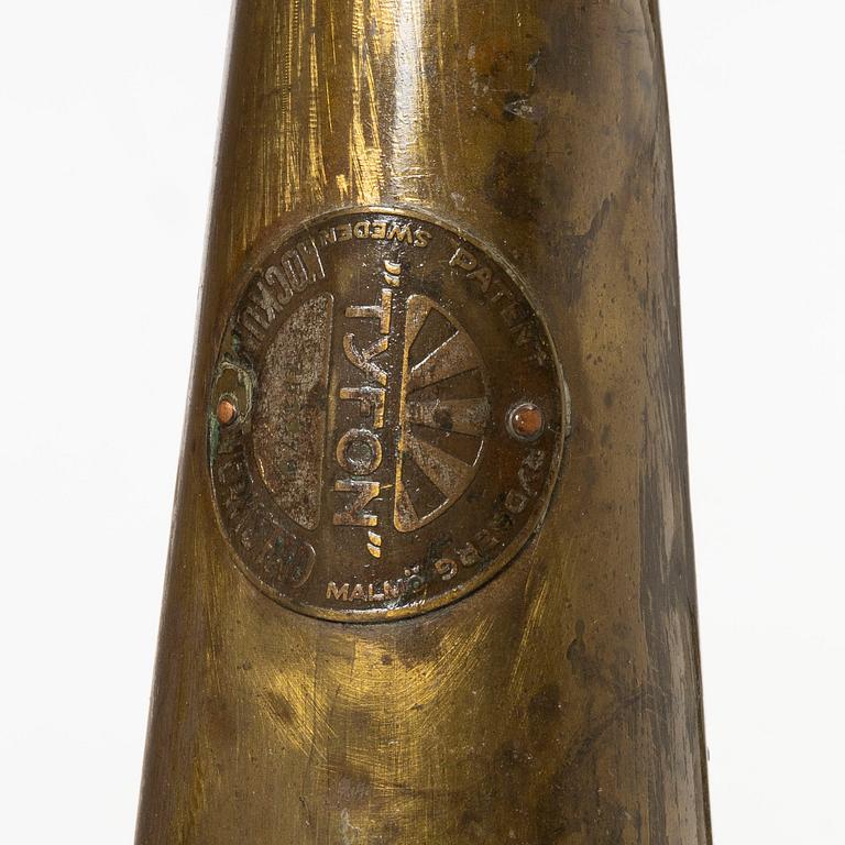 Fog horn, "Typhon", Kockums Mechanical Workshop, circa 1900.