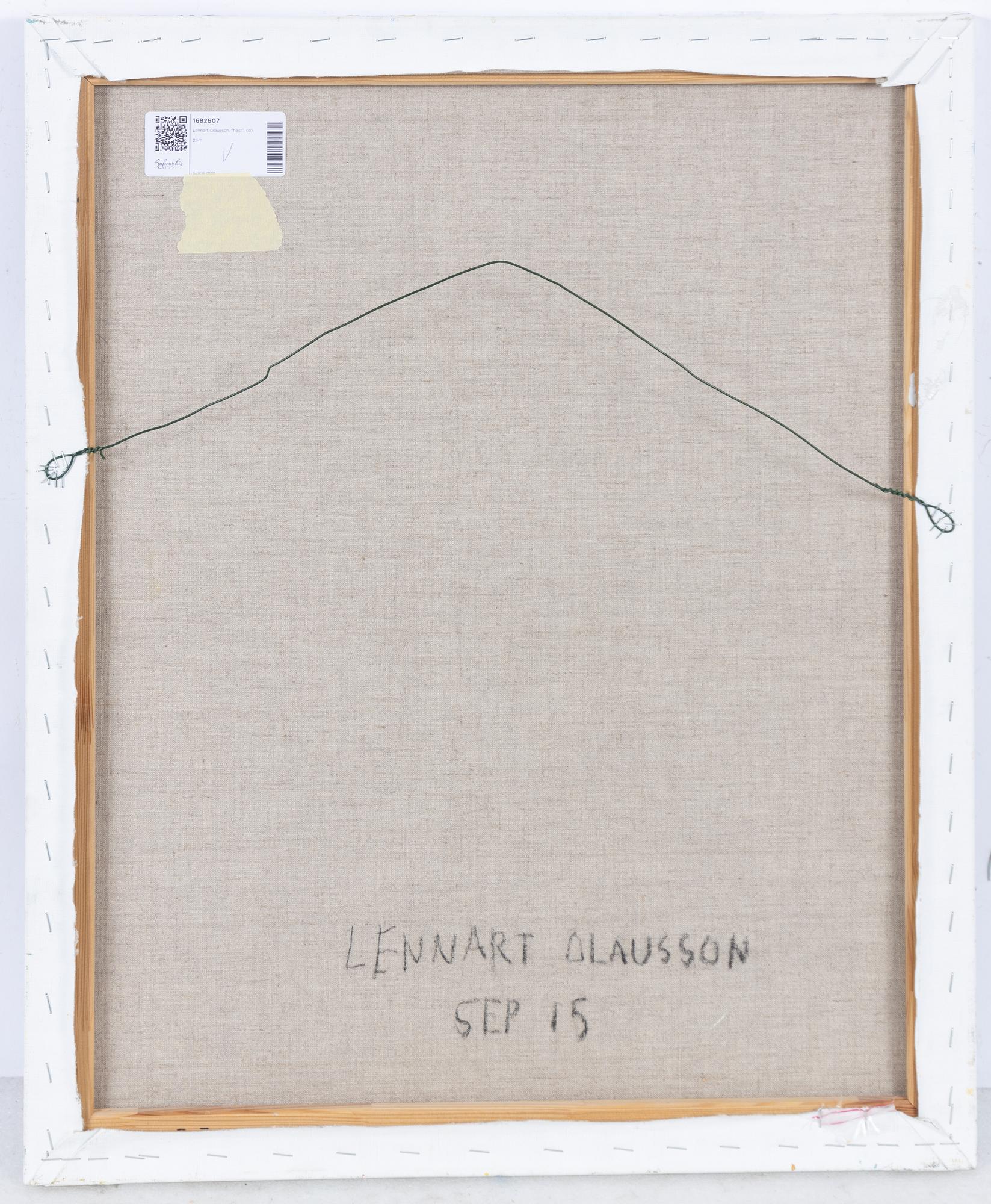 Lennart Olausson, häst.