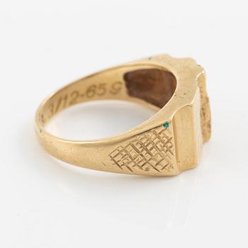 Bengt Hallberg, ring, 18K gold.
