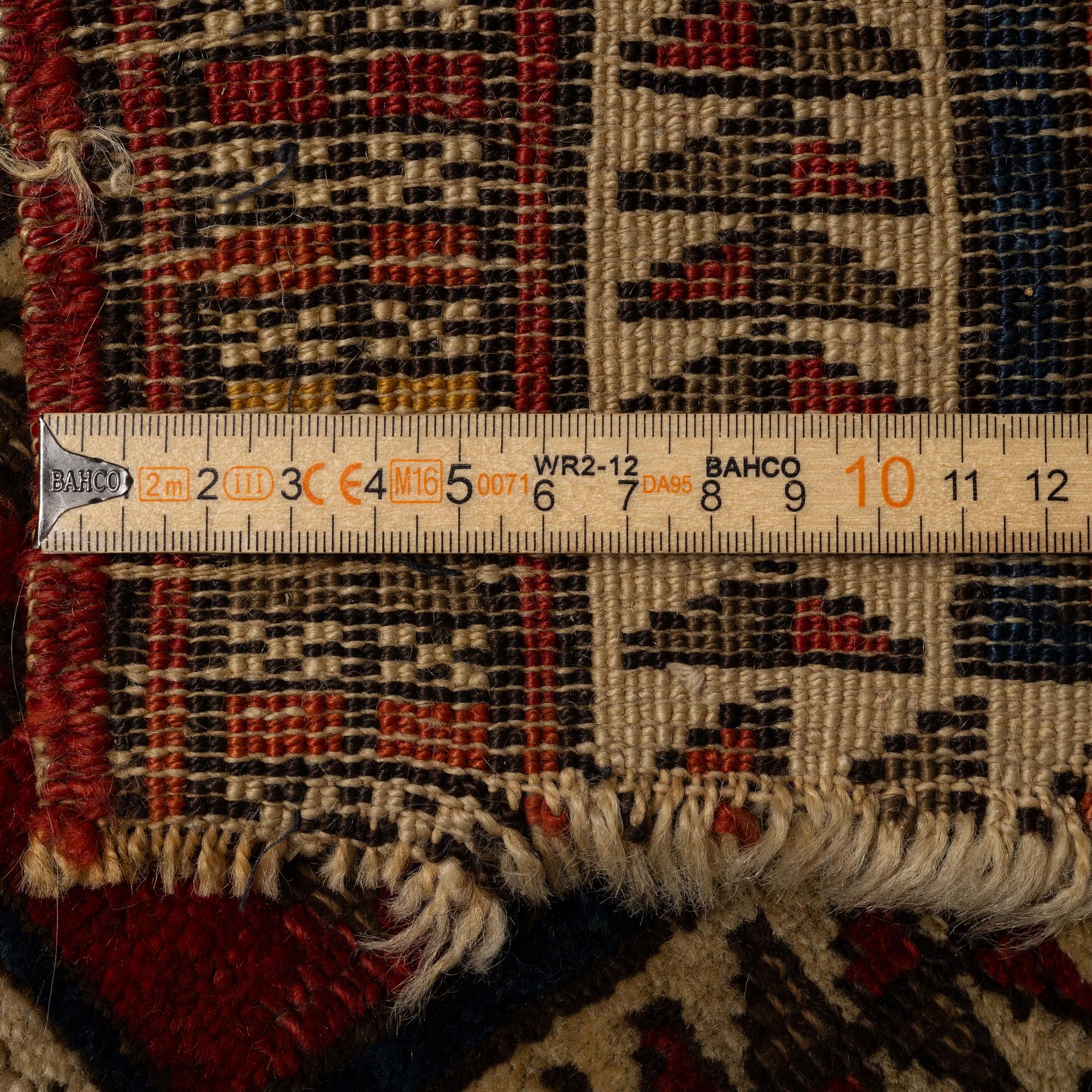 Antique Yastik fragment, central Anatolia, approx. 47 x 40 cm.