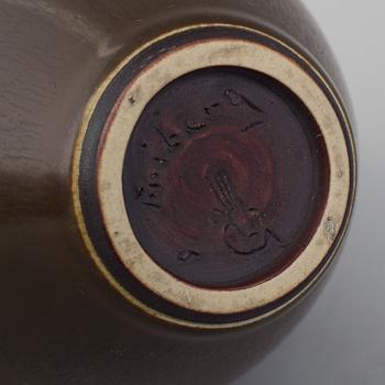 BERNDT FRIBERG, vas av stengods, Gustavsberg studio 1959.