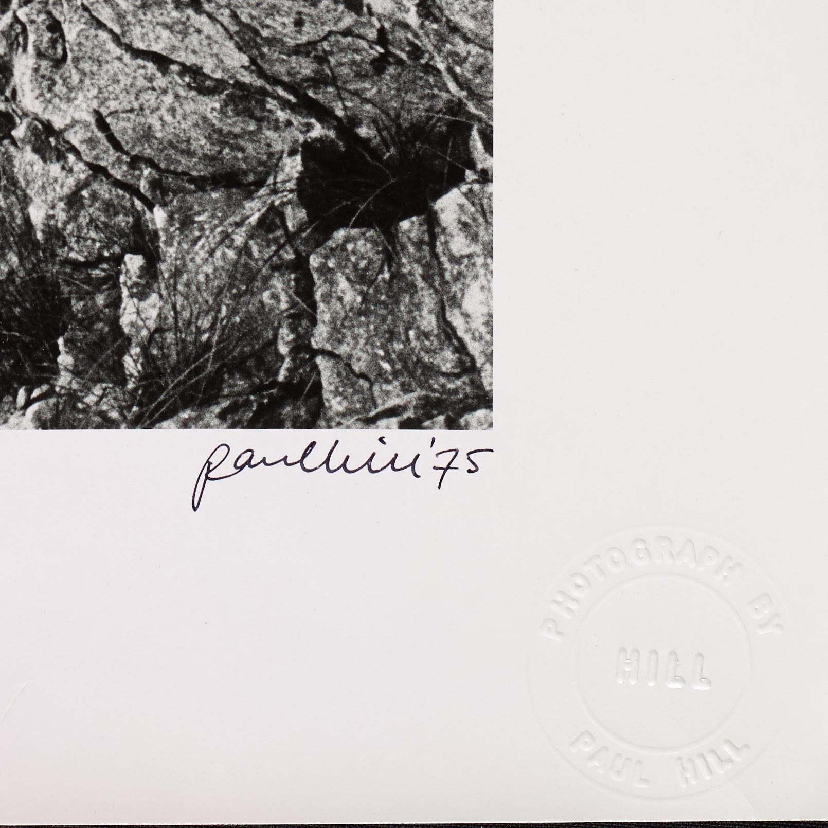 PAUL HILL, "Legs over High Tor, Matlock", 1975.