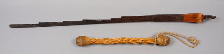 ALNSMÅTT, samt BATONG, 1736 resp 1800/1900-tal.