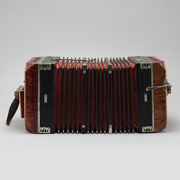 BANDONEON/BANDONIKA CONCERTINA, instrument, 1920/30-tal.