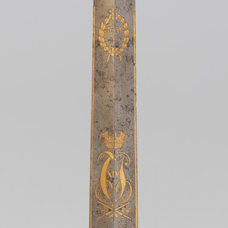 A Swedish infantry officer's sword 1820's.