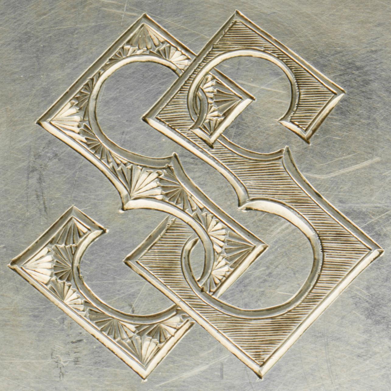 FAT, silver, Anders Nilsson, Lund. 1920. Vikt ca 460g.