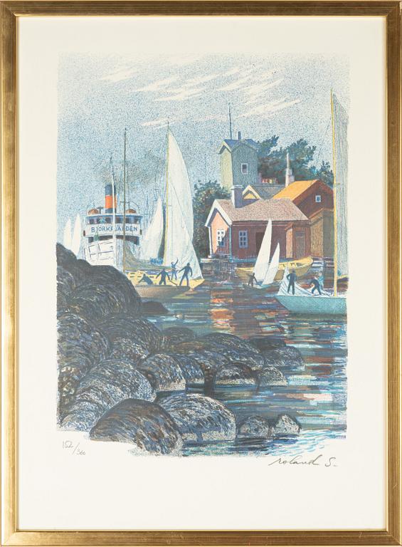 Roland Svensson, "Sandhamnshålet".