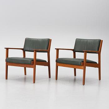 Ingemar thillmark, a pair of 'Axamo' armchairs, OPE Möbler, 1960s.