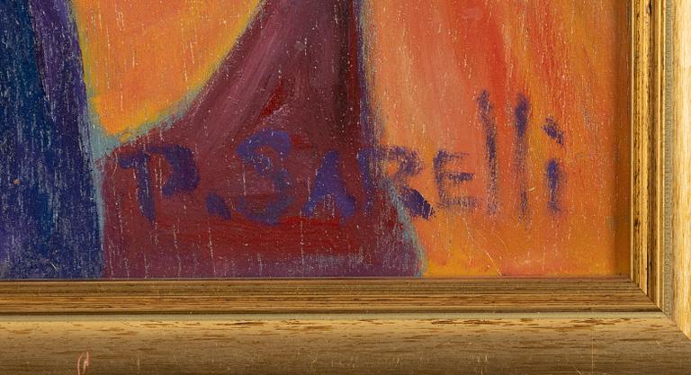 Paavo Sarelli, oil on canvas, signed.