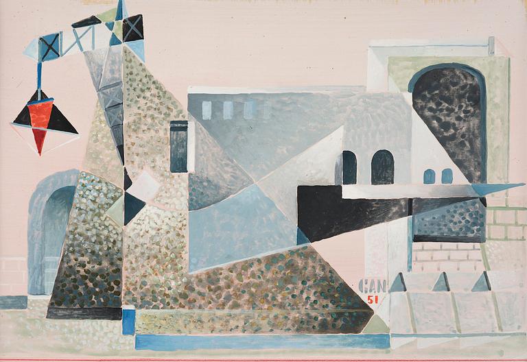 Gösta Adrian-Nilsson, Cityscape.