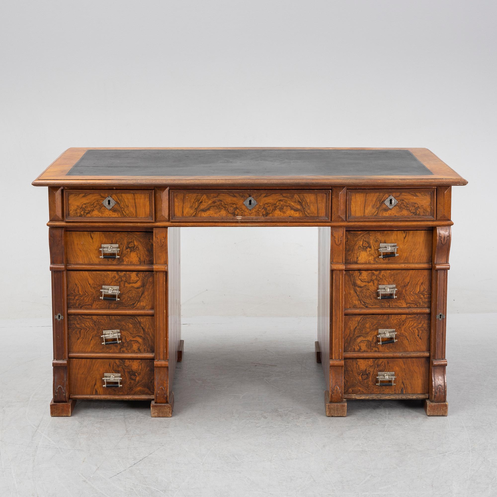 A 19th Century writing desk.