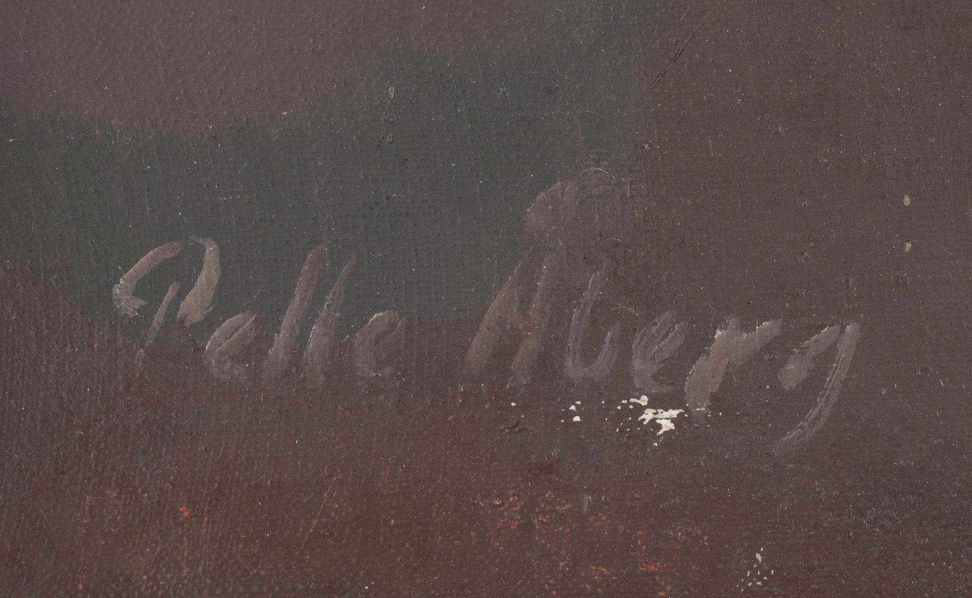 PELLE ÅBERG, olja på duk, sign.