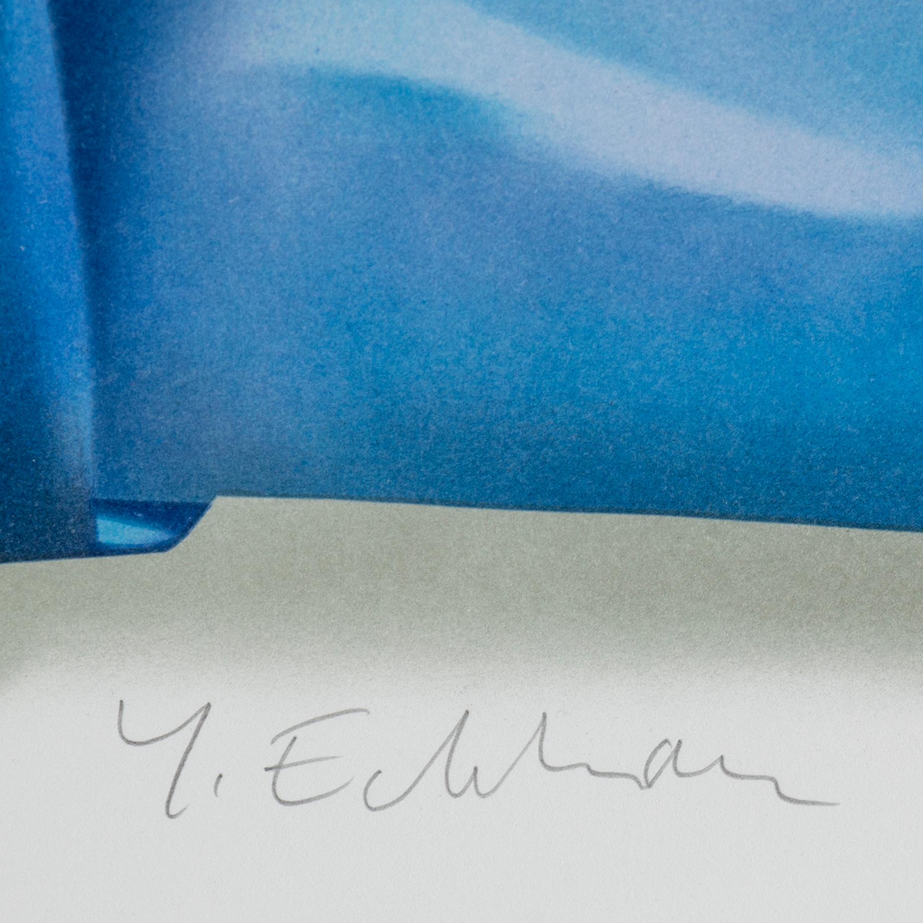 YRJÖ EDELMANN, lithograph in colours, 2003, signed 887/1500.