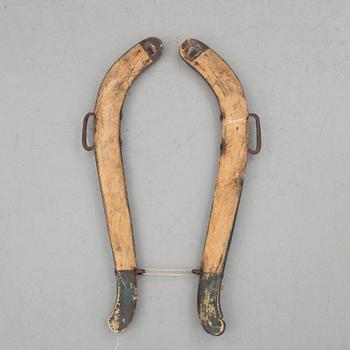 LOKOR, ett par, allmoge, 1700/1800-tal.