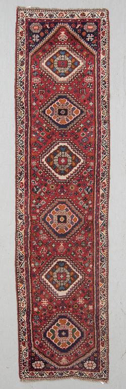 GALLERIMATTA, semiantik, Shiraz, ca 303 x 77 cm.