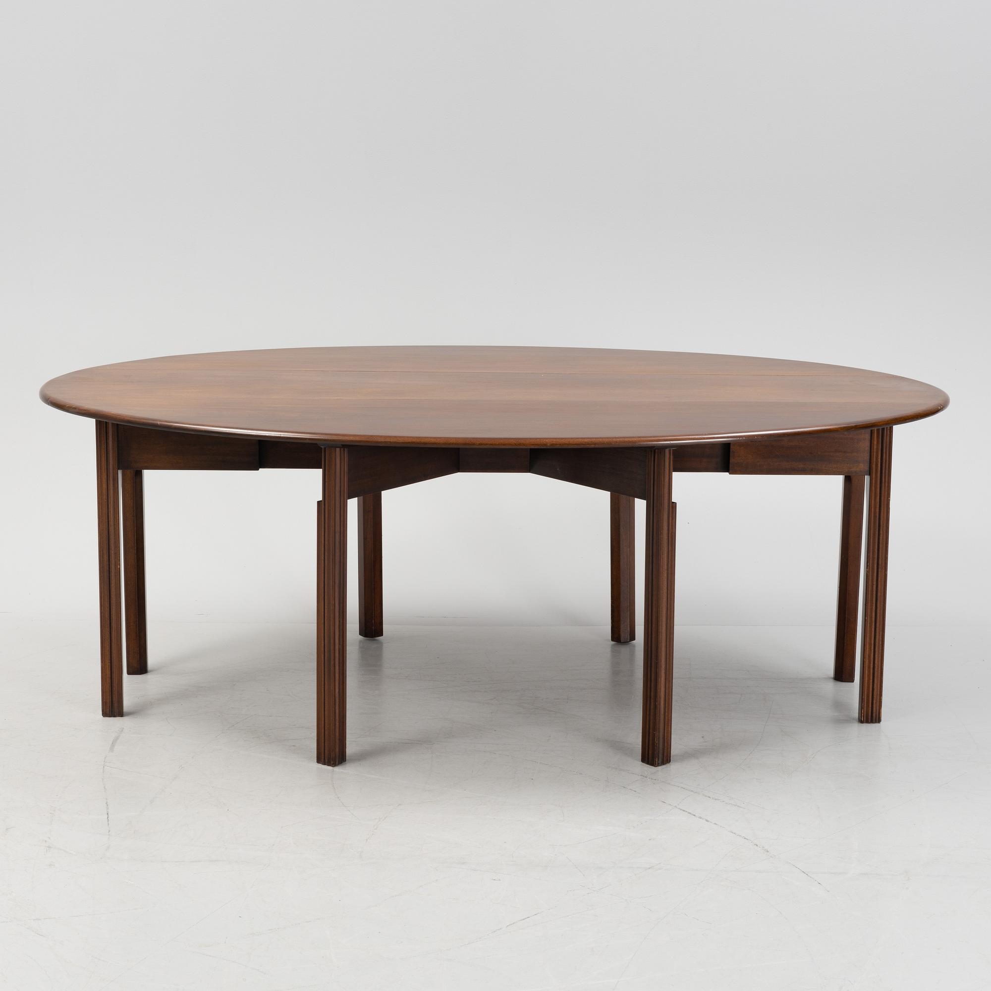 Matbord, 'Hunters Table', Nordiska Kompaniet, 1900-talets andra hälft.