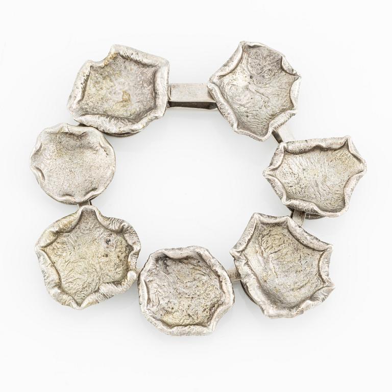 Claës E. Giertta, armband, silver.