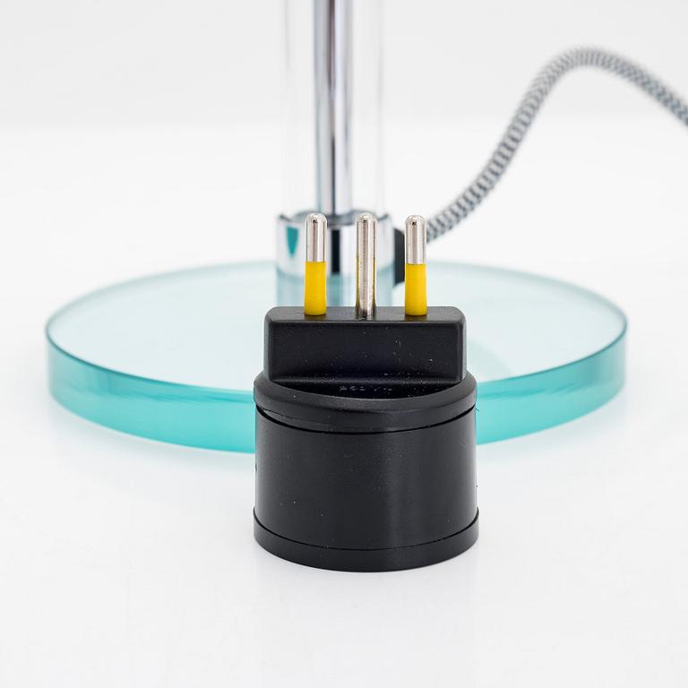 Wilhelm Wagenfeld, a pair of Bauhaus style 'WG24' table lights, Egoluce, Italy, 2000s.