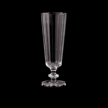 CHAMPAGNEGLAS, 8 st, "Karlberg", Elis Bergh, Kosta Boda, 1900-talets andra hälft.