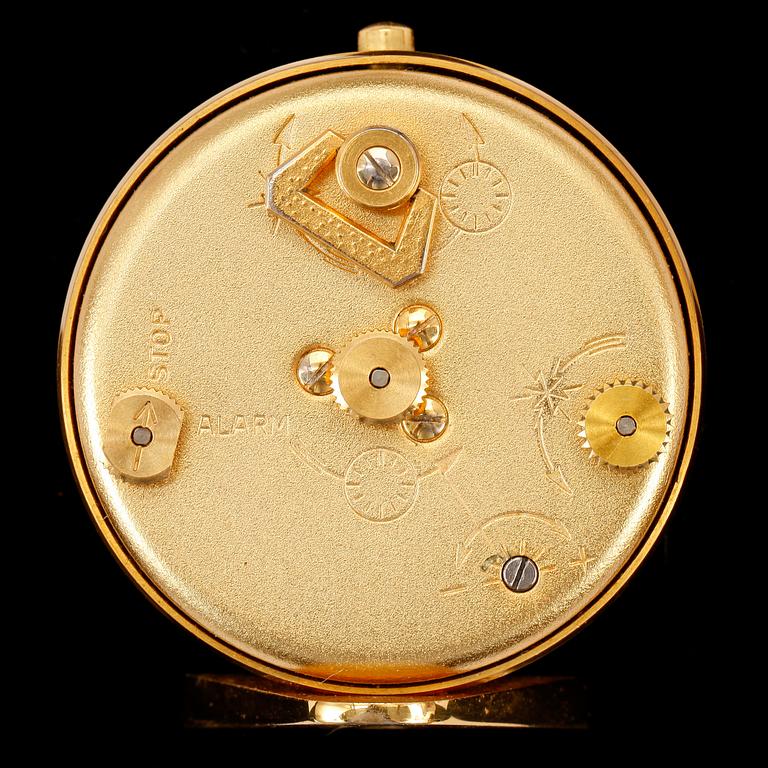 RESEVÄCKARUR, 3 st, Jaeger och Jaeger-LeCoultre, 2 Memovox, 1900-talets andra hälft.
