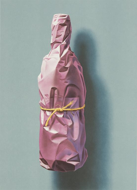 Yrjö Edelmann, Wrapped bottle.