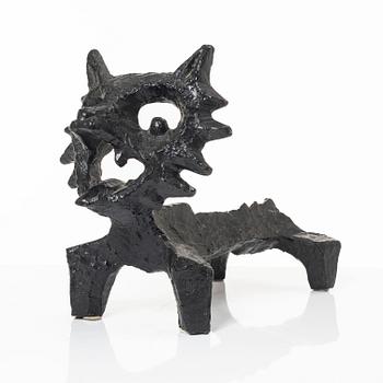 Olle Hermansson, fire dog, "The Fox", Husqvarna.