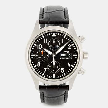 1068. IWC, Schaffhausen, Pilot, chronograph, circa 2012.