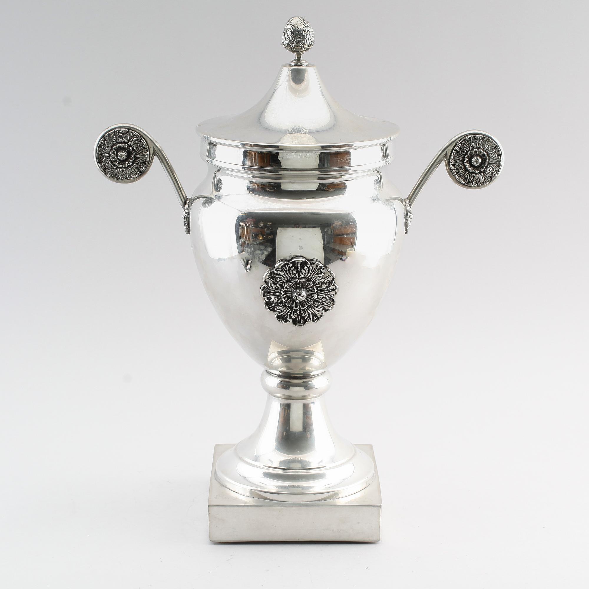 CHAMPAGNEKYLARE, nysilver, Giovanni Patrini, 1900-talets andra hälft.