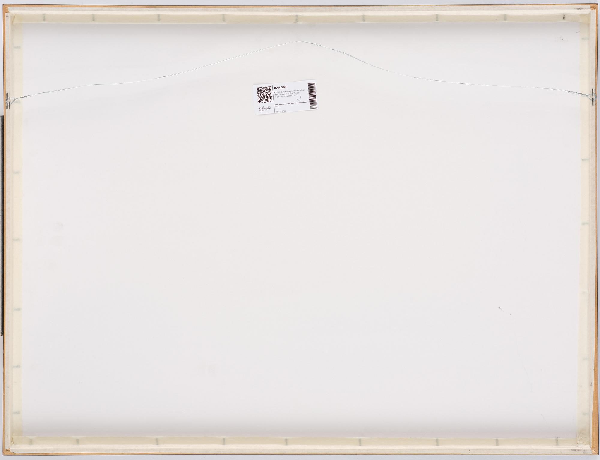 Rodolfo Abularach, Untitled from: "Hommage aux Prix Nobel" (The Nobel Prize Portfolio).