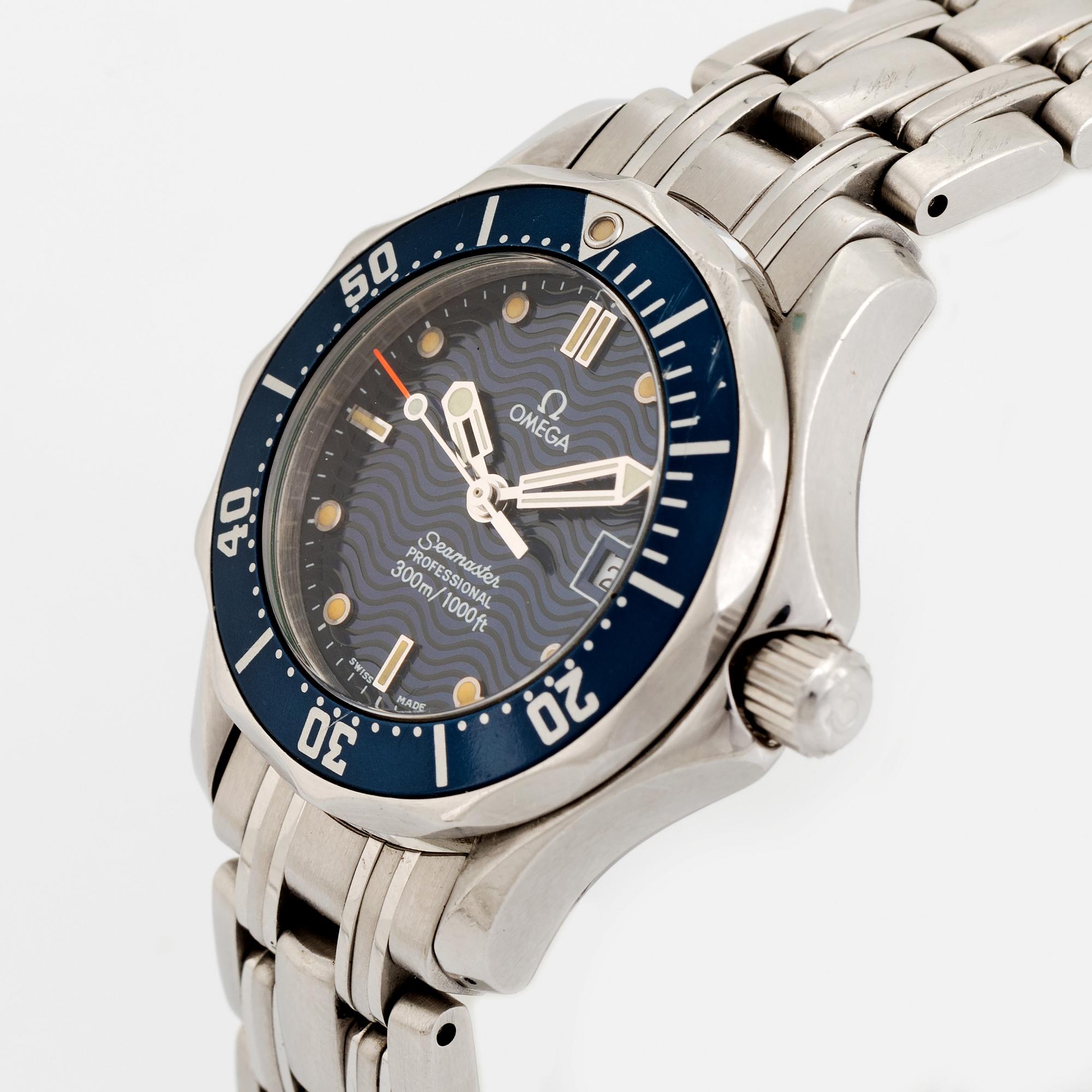 Omega, Seamaster Professional, armbandsur, 28 mm.