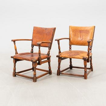 Theo Ruth armchairs, two pieces for Artifort, 1950s.
