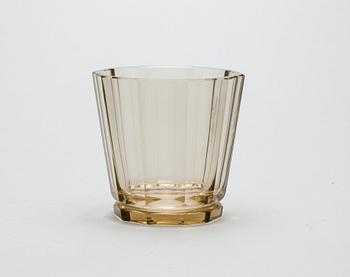 VAS, glas, signerad Müller, Boda.