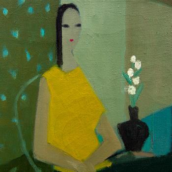 Fabian Lundqvist, oil on canvas signed.