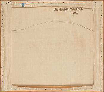 Juhani Tarna, olja på duk, signerad och daterad -74.