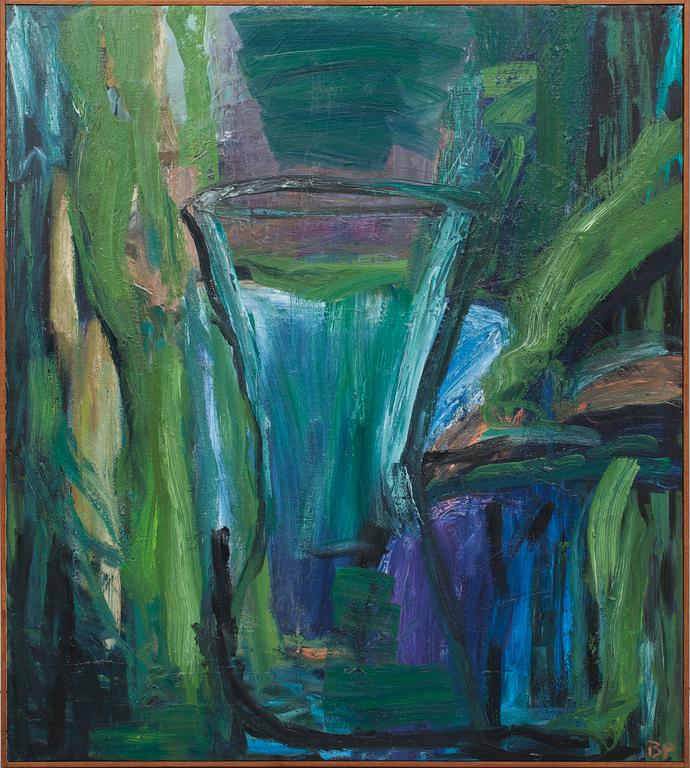 BERTIL PETTERSSON, Olja på duk, monogramsign samt sign a tergo, dat 87.