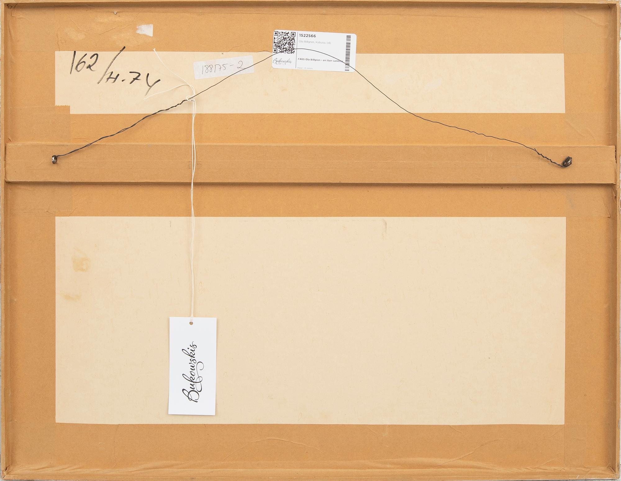 Ola Billgren, Kabusa.