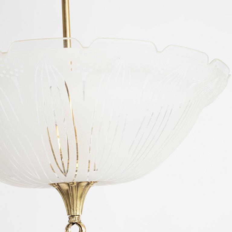 Ceiling lamp, 20th century, mid-20th century.