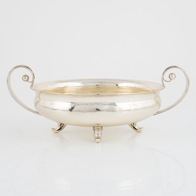 A Swedish silver bowl, mark of K. Anderson, Stockholm 1940.