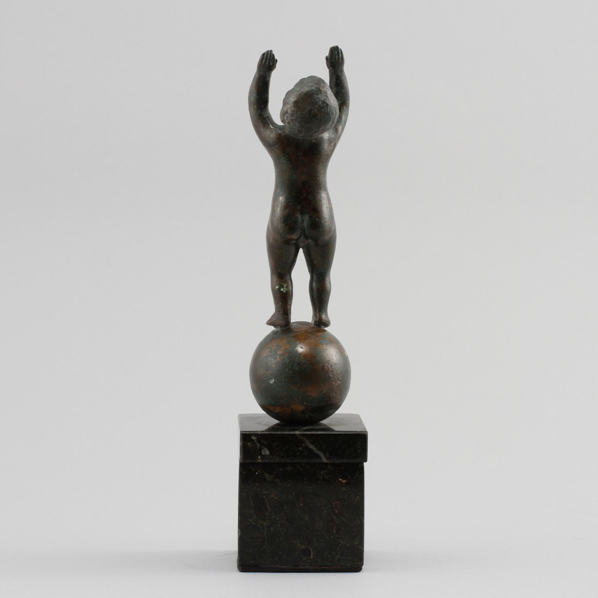 SKULPTUR, brons, osignerad, 1900-tal.