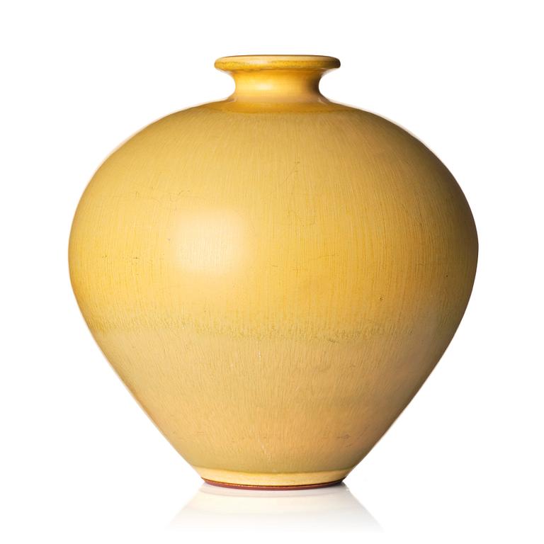 Berndt Friberg, a stoneware vase, Gustavsberg Studio, Sweden, 1976.