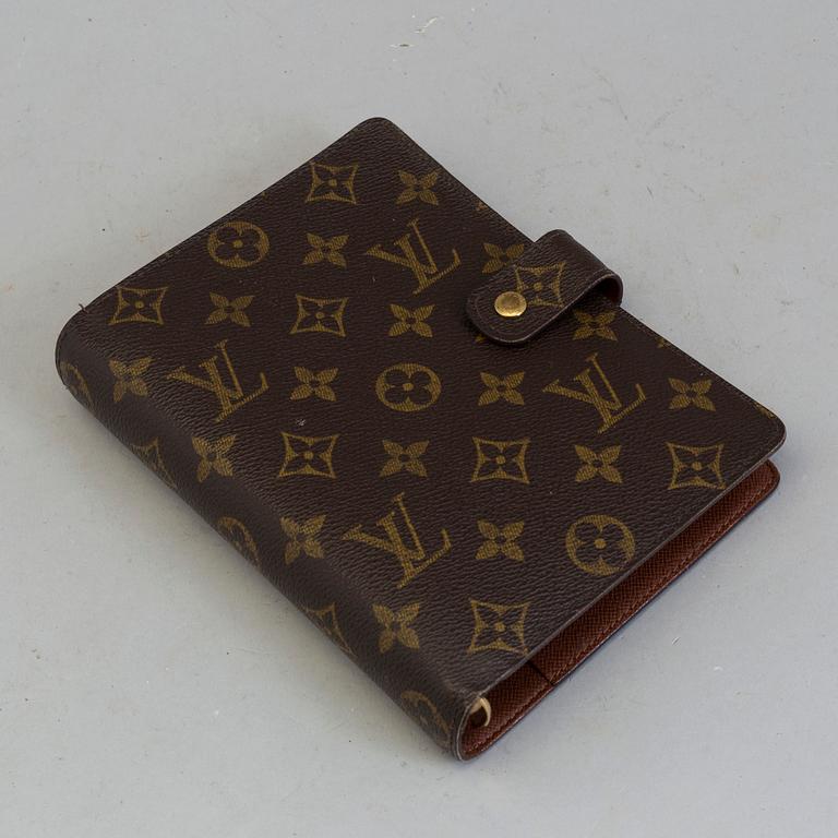 LOUIS VUITTON, "Agenda Ring Cover", almanacka.